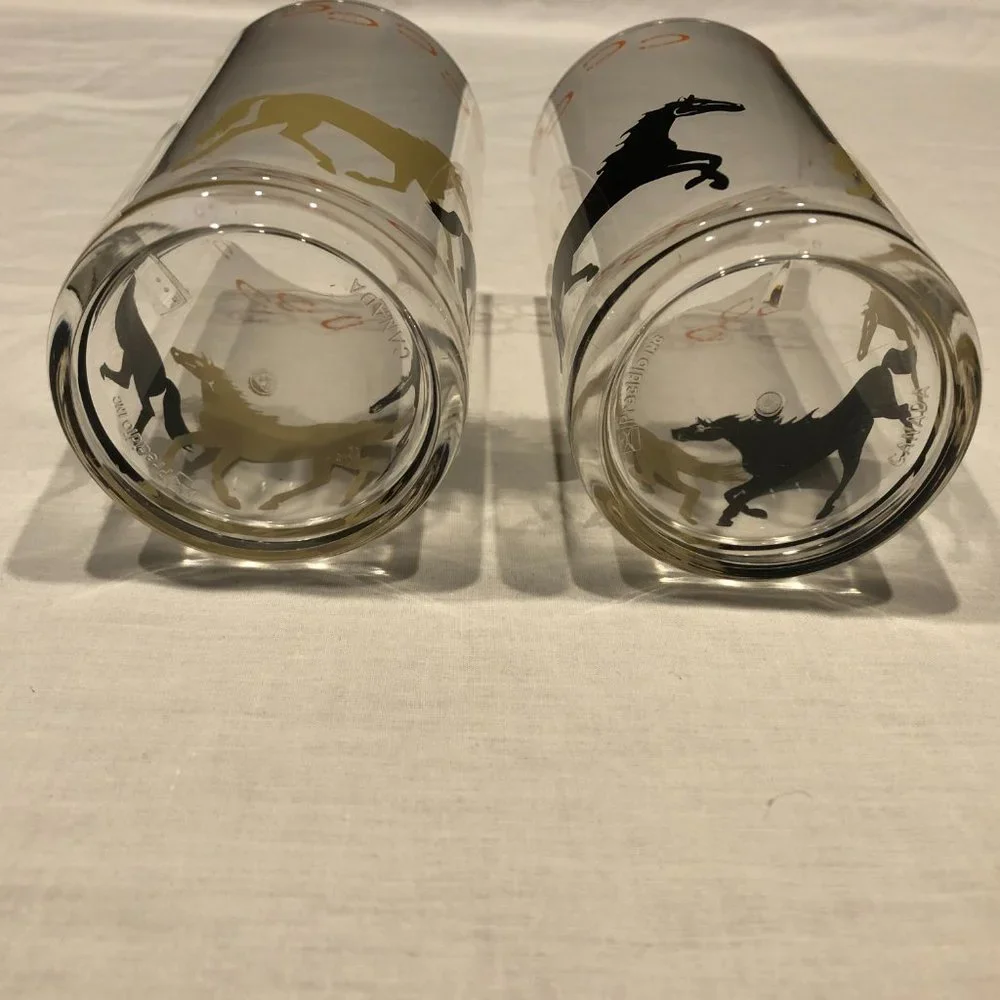 Precidio Cup with Horses and Horse Shoes Set of 2